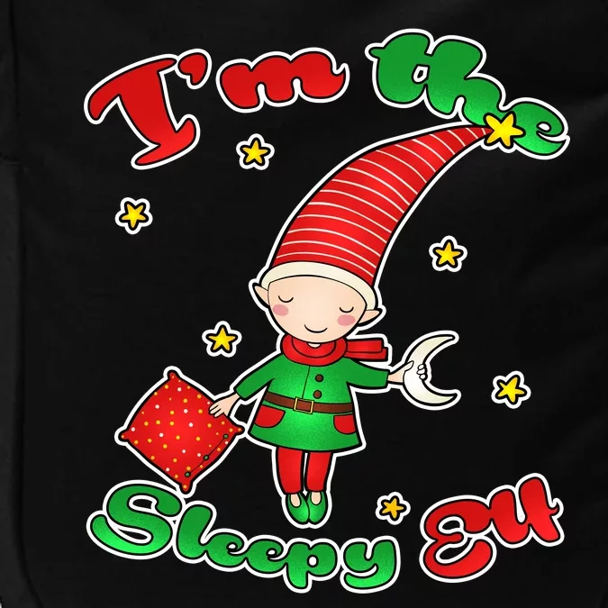 Christmas I'm The Sleepy Elf Impact Tech Backpack