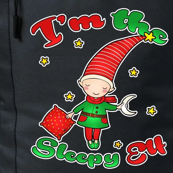 Christmas I'm The Sleepy Elf Daily Commute Backpack