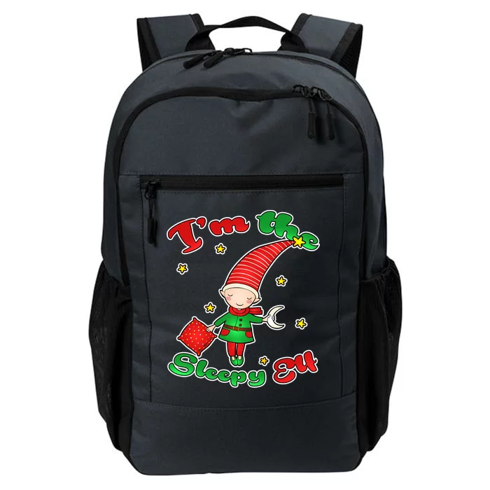 Christmas I'm The Sleepy Elf Daily Commute Backpack