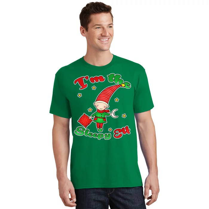 Christmas I'm The Sleepy Elf T-Shirt