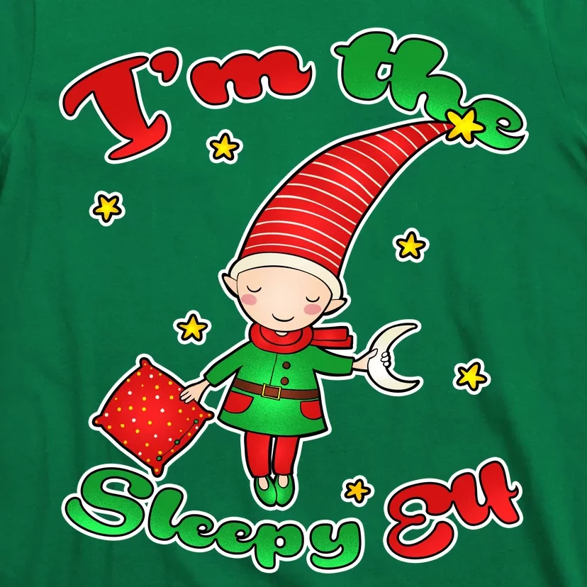 Christmas I'm The Sleepy Elf T-Shirt