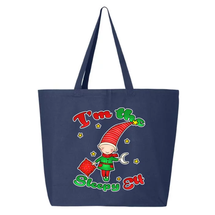 Christmas I'm The Sleepy Elf 25L Jumbo Tote