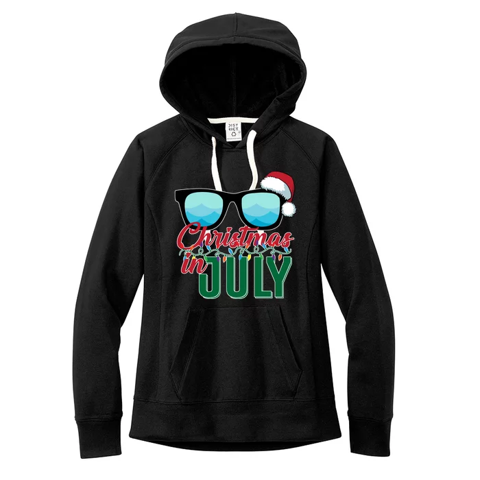 Christmas In July Women's Fleece Hoodie