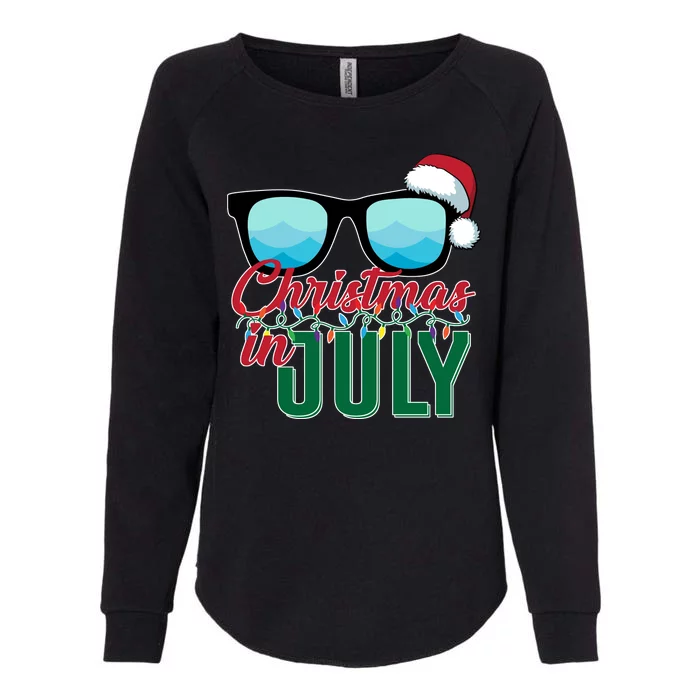 Christmas In July Womens California Wash Sweatshirt