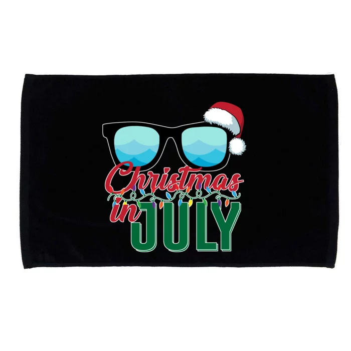 Christmas In July Microfiber Hand Towel