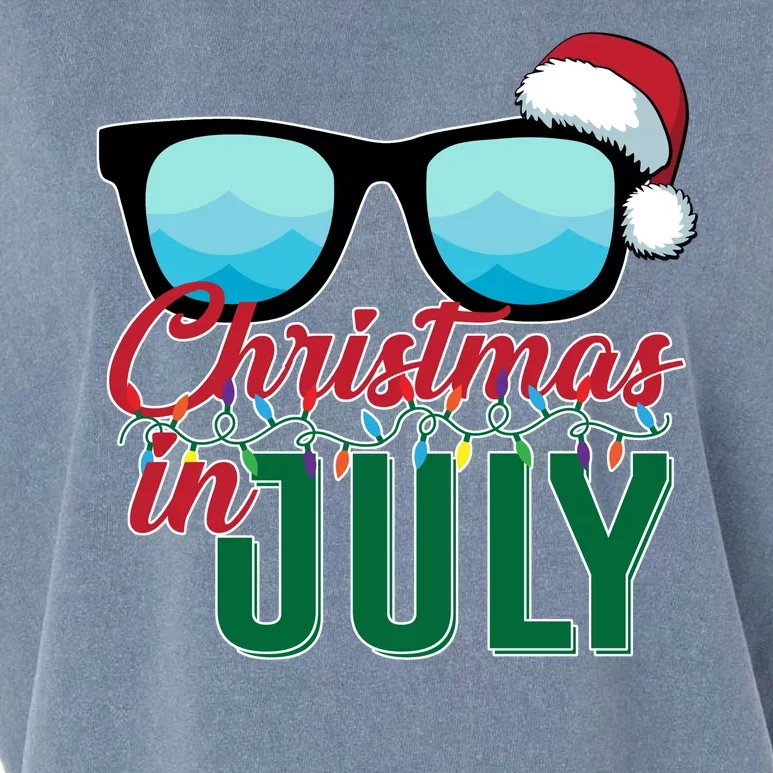 Christmas In July Garment-Dyed Women's Muscle Tee