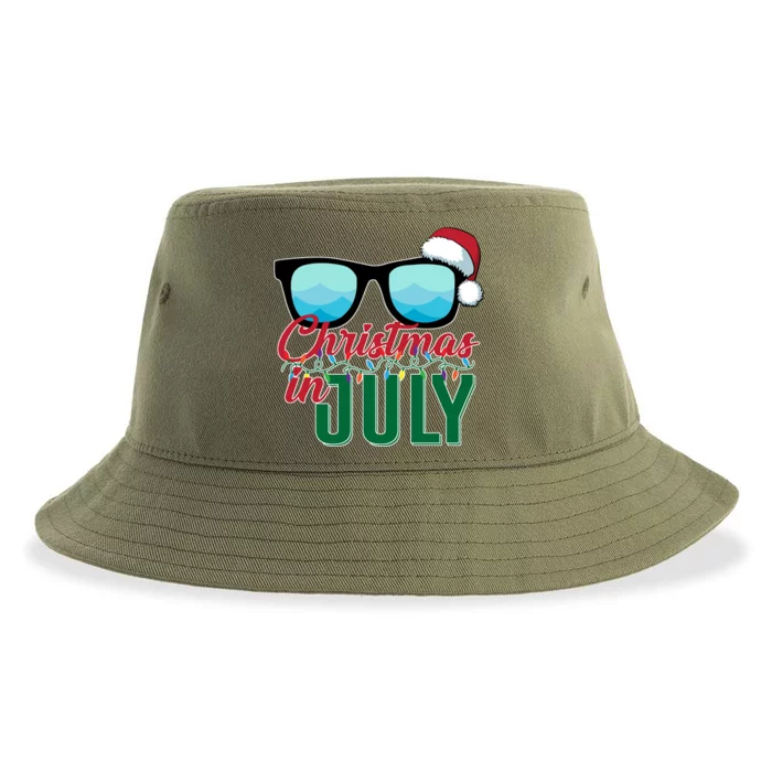 Christmas In July Sustainable Bucket Hat