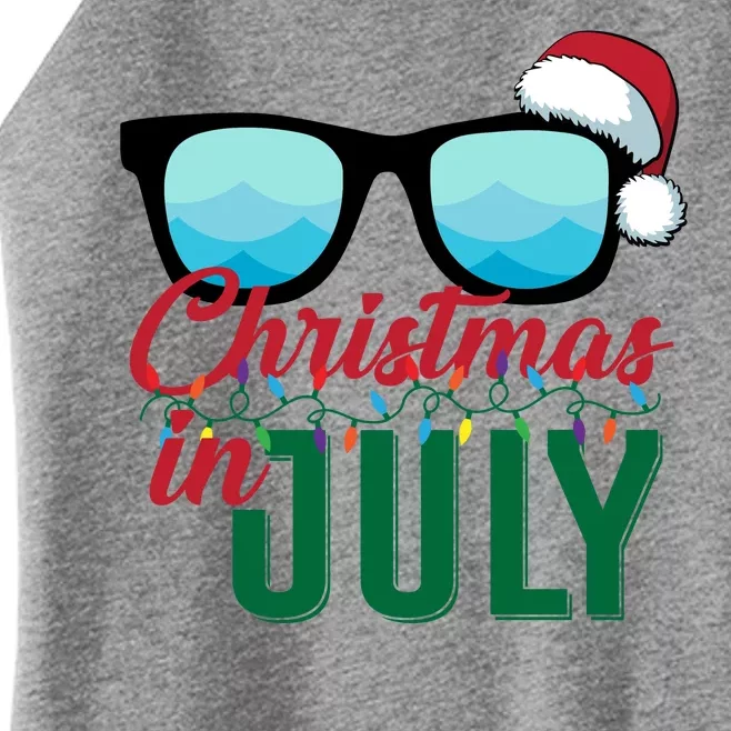 Christmas In July Women’s Perfect Tri Rocker Tank