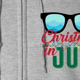 Christmas In July Full Zip Hoodie