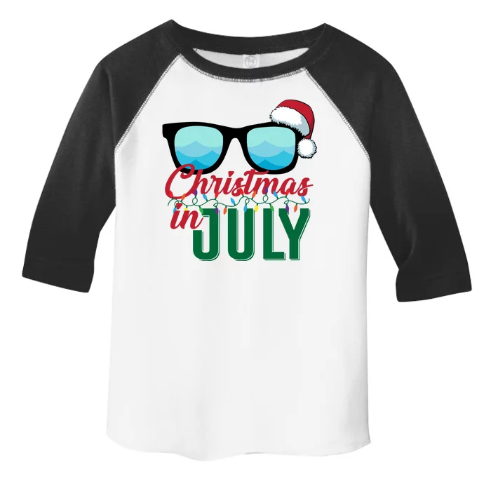 Christmas In July Toddler Fine Jersey T-Shirt