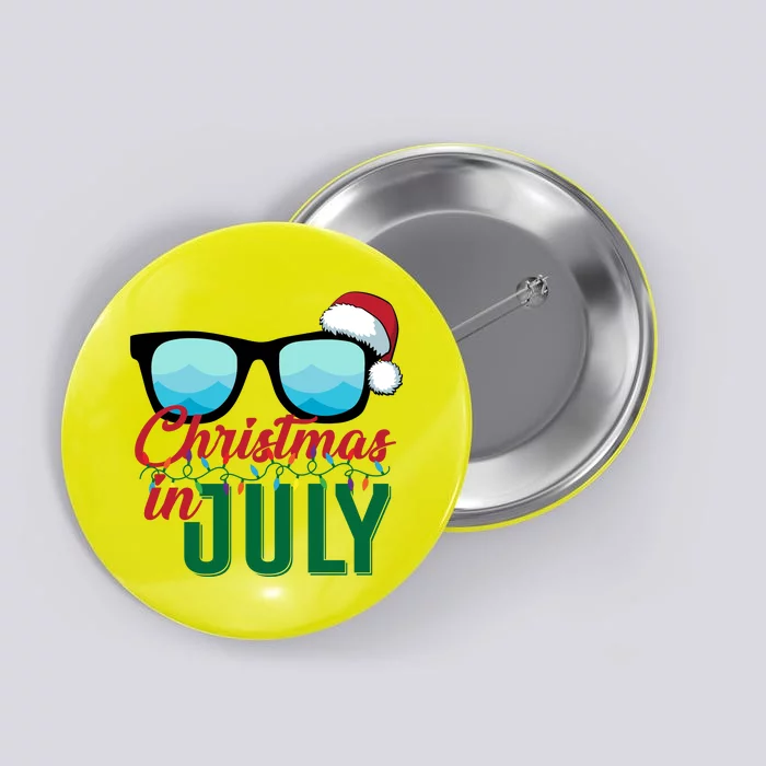 Christmas In July Button