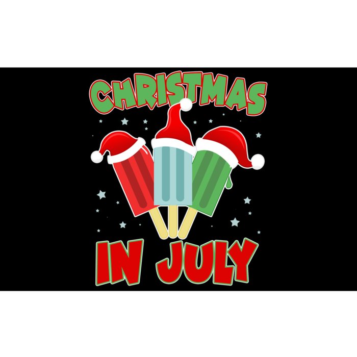 Christmas In July Festive Popsicles Bumper Sticker