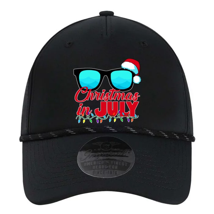 Christmas in July Santa Shades Performance The Dyno Cap