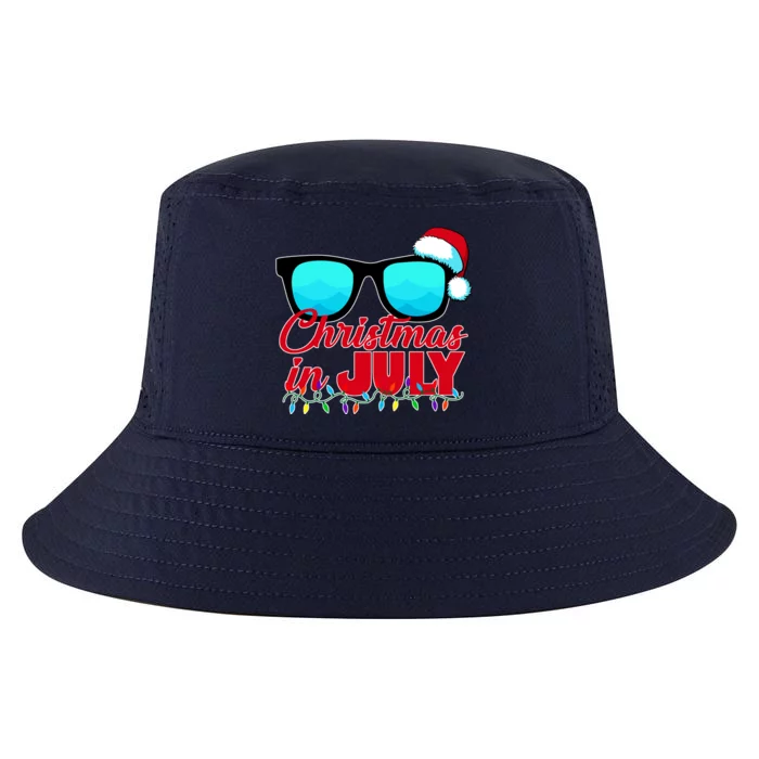 Christmas in July Santa Shades Cool Comfort Performance Bucket Hat