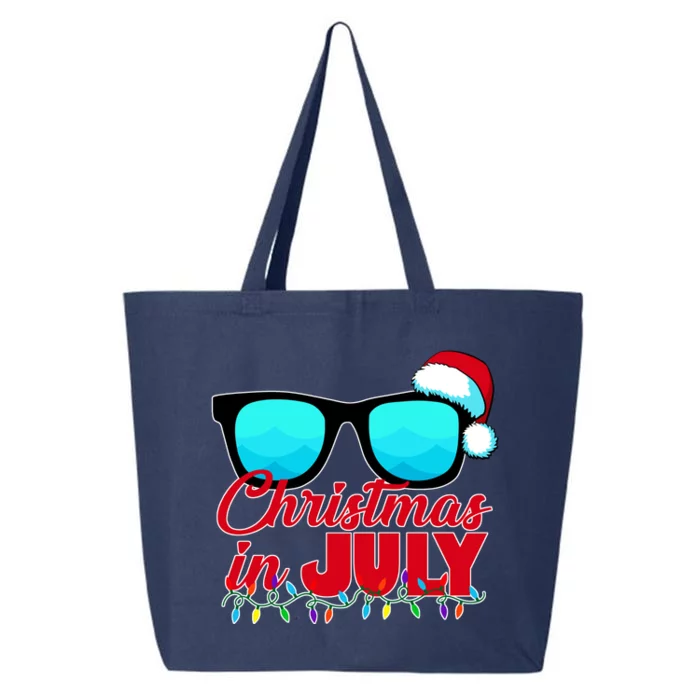 Christmas in July Santa Shades 25L Jumbo Tote