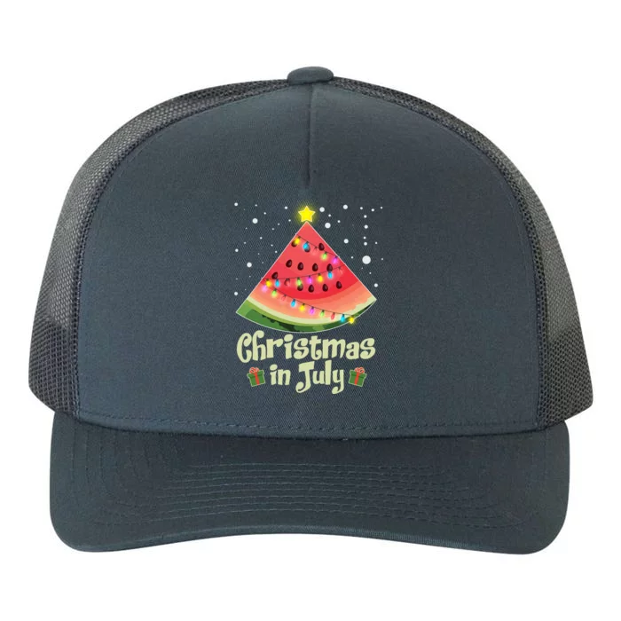 Christmas In July Watermellon Tree Yupoong Adult 5-Panel Trucker Hat