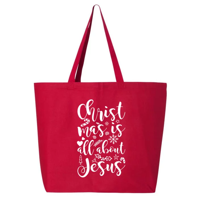 Christmas Is All About Jesus 25L Jumbo Tote