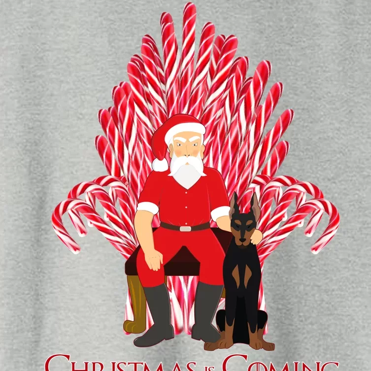 Christmas Is Coming Women's Crop Top Tee