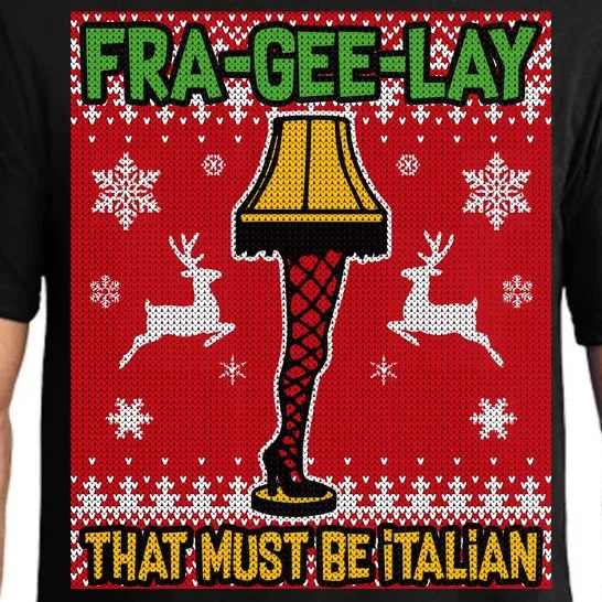 Christmas Lamp Fra Gee Lay Ugly Pajama Set