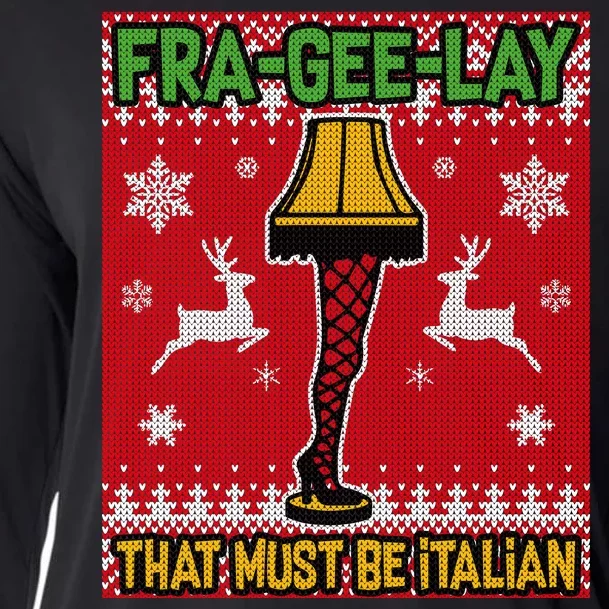 Christmas Lamp Fra Gee Lay Ugly Cooling Performance Long Sleeve Crew