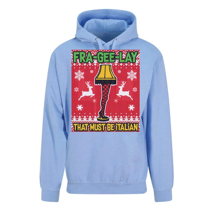 Christmas Lamp Fra Gee Lay Ugly Unisex Surf Hoodie