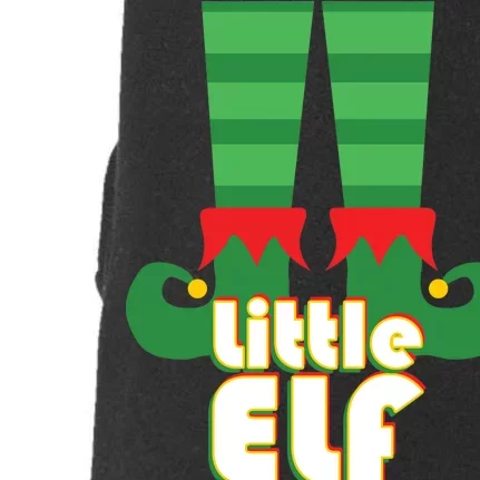 Christmas: Little Elf Doggie 3-End Fleece Hoodie