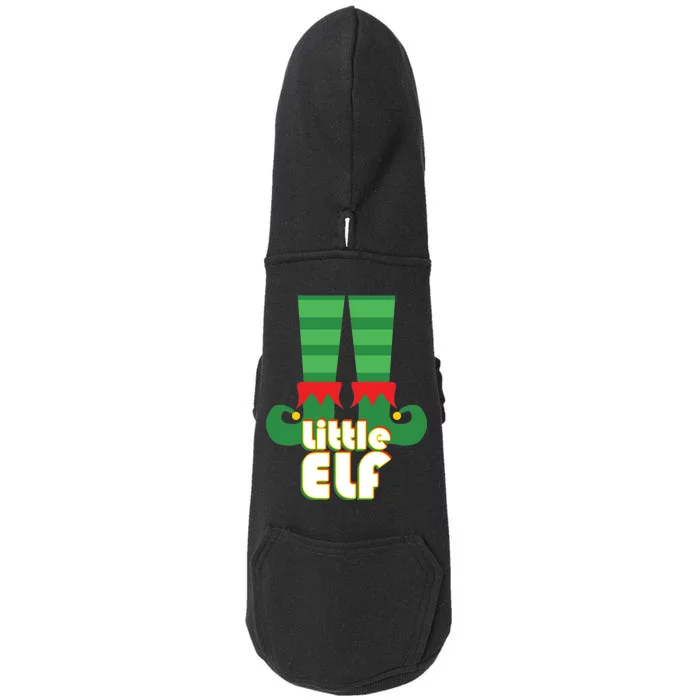 Christmas: Little Elf Doggie 3-End Fleece Hoodie