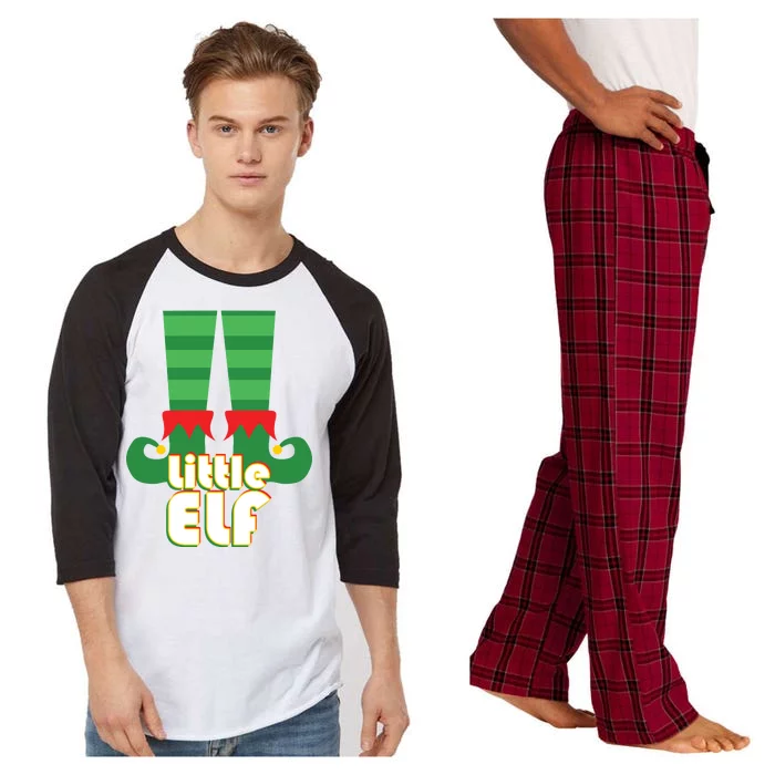 Christmas: Little Elf Raglan Sleeve Pajama Set