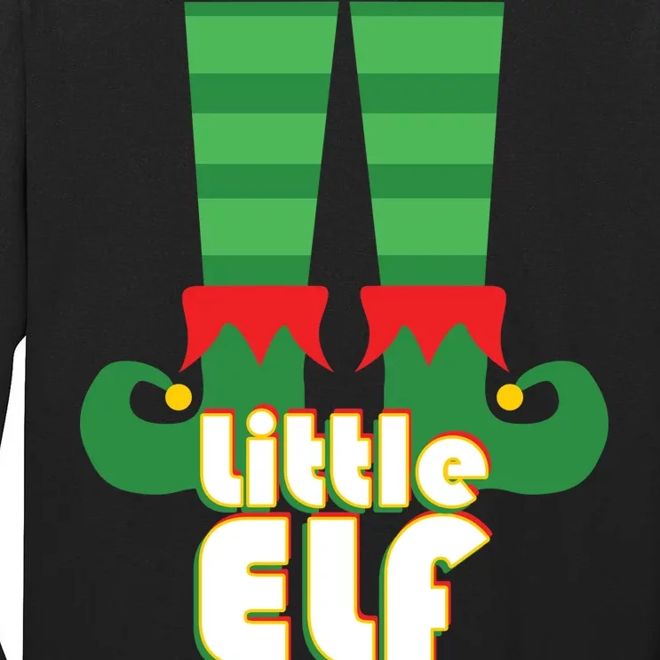 Christmas: Little Elf Tall Long Sleeve T-Shirt