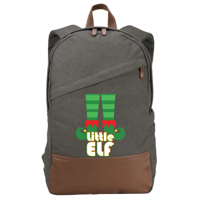 Christmas: Little Elf Cotton Canvas Backpack