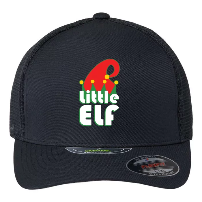 Christmas Little Elf Hat Flexfit Unipanel Trucker Cap