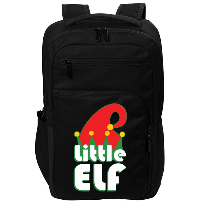 Christmas Little Elf Hat Impact Tech Backpack