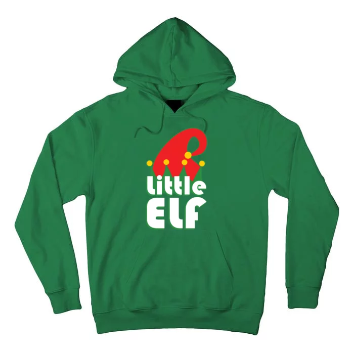 Christmas Little Elf Hat Tall Hoodie