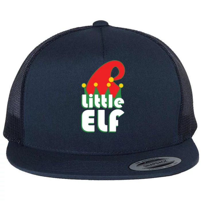 Christmas Little Elf Hat Flat Bill Trucker Hat