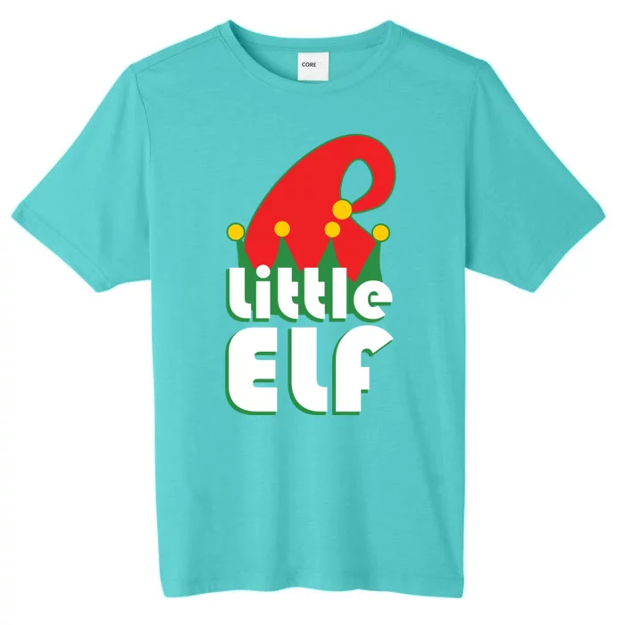 Christmas Little Elf Hat ChromaSoft Performance T-Shirt