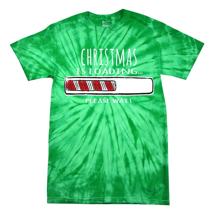 Christmas Loading... Tie-Dye T-Shirt