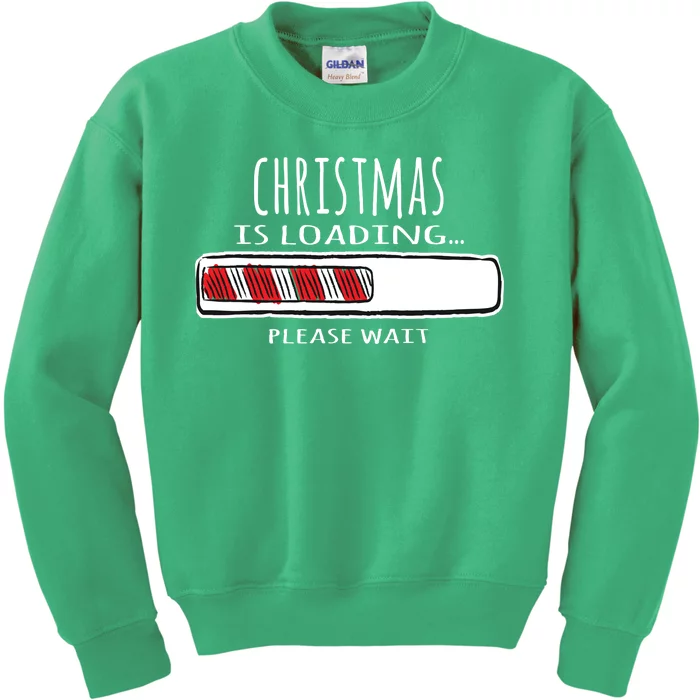 Christmas Loading... Kids Sweatshirt