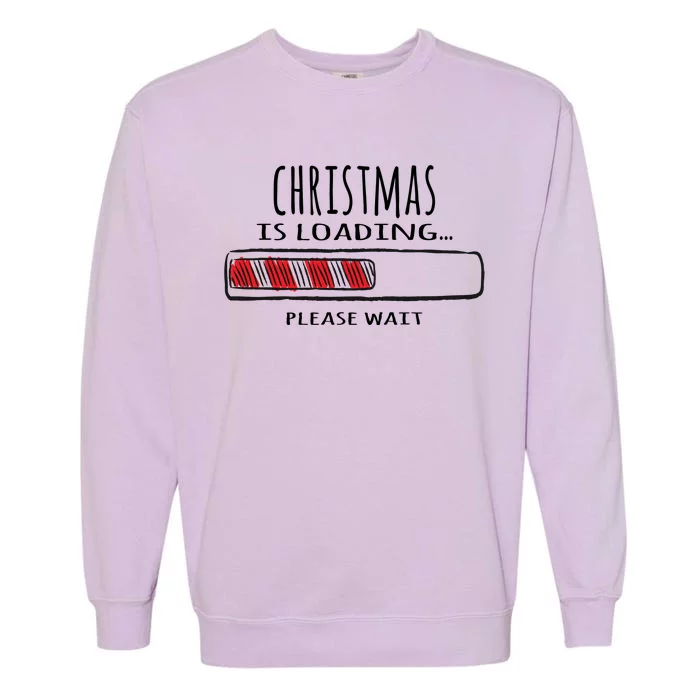 Christmas Loading... Garment-Dyed Sweatshirt