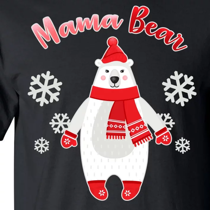 Christmas Mama Bear Tall T-Shirt