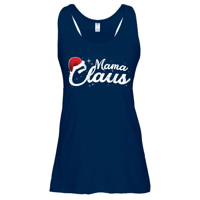 Christmas: Mama Claus Ladies Essential Flowy Tank