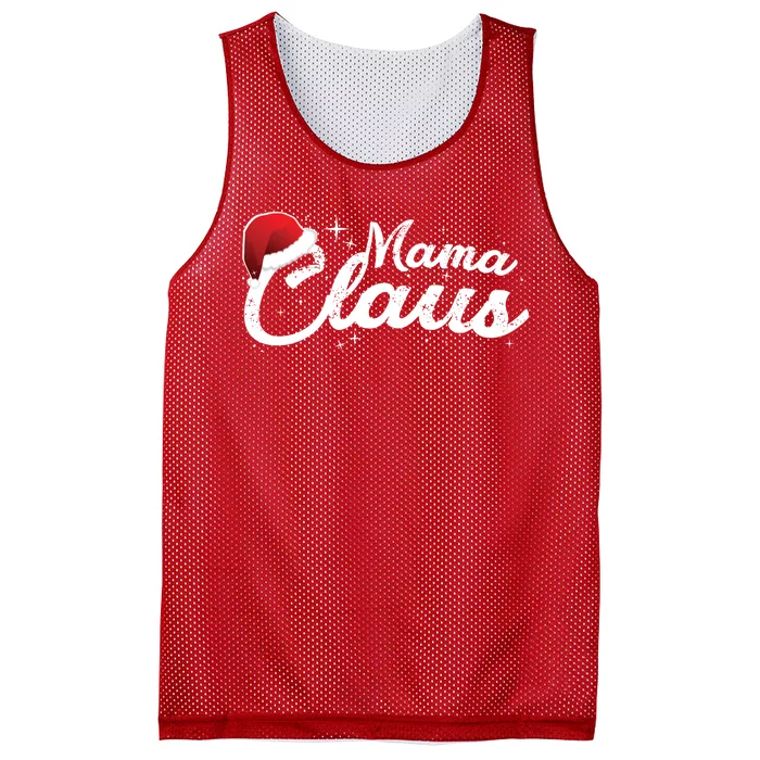 Christmas: Mama Claus Mesh Reversible Basketball Jersey Tank