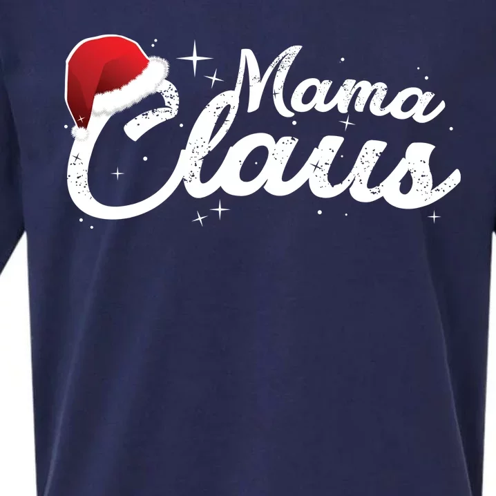 Christmas: Mama Claus Sueded Cloud Jersey T-Shirt