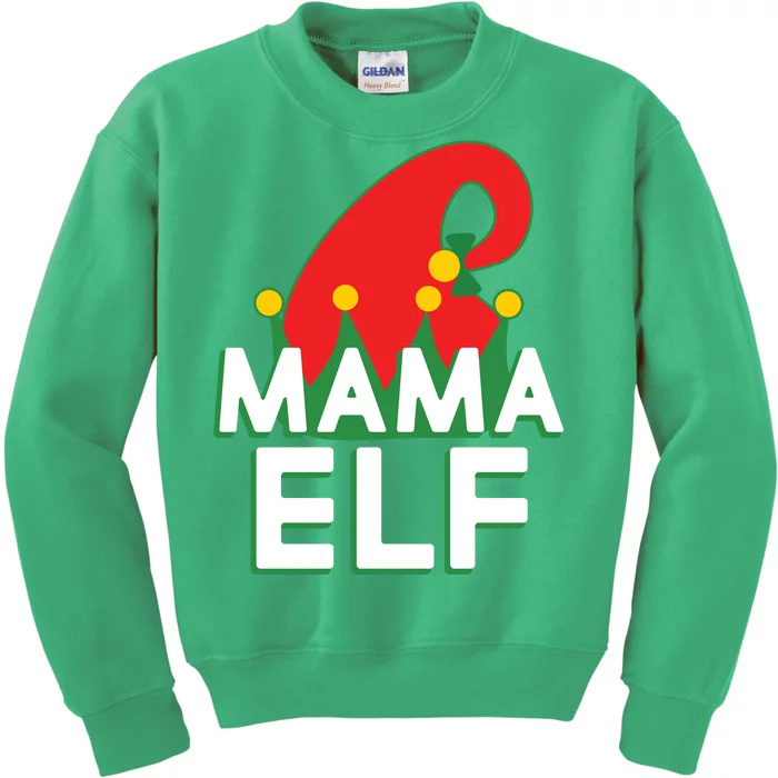 Christmas: Mama Elf Kids Sweatshirt