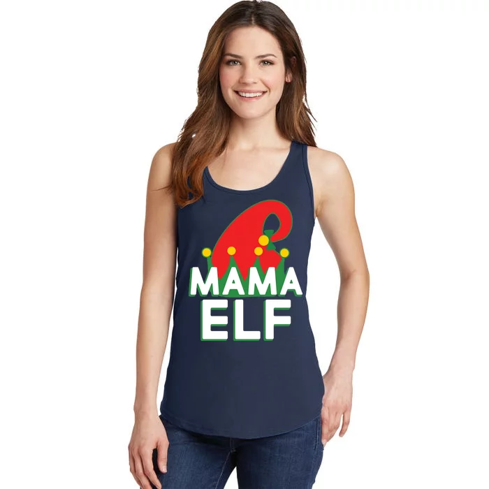 Christmas: Mama Elf Ladies Essential Tank