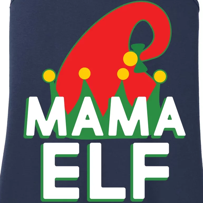 Christmas: Mama Elf Ladies Essential Tank