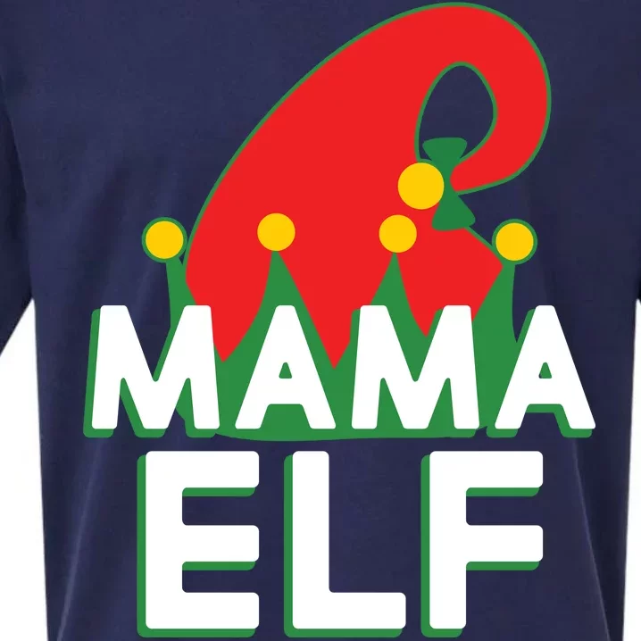 Christmas: Mama Elf Sueded Cloud Jersey T-Shirt