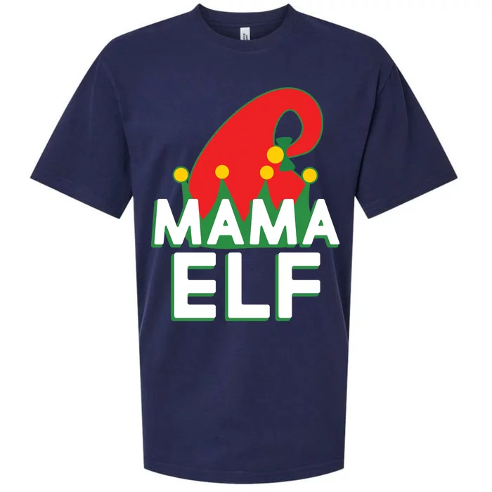 Christmas: Mama Elf Sueded Cloud Jersey T-Shirt