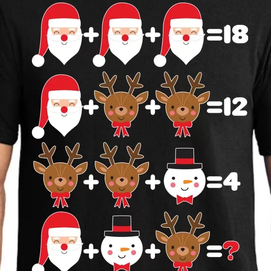 Christmas Math Quiz Pajama Set