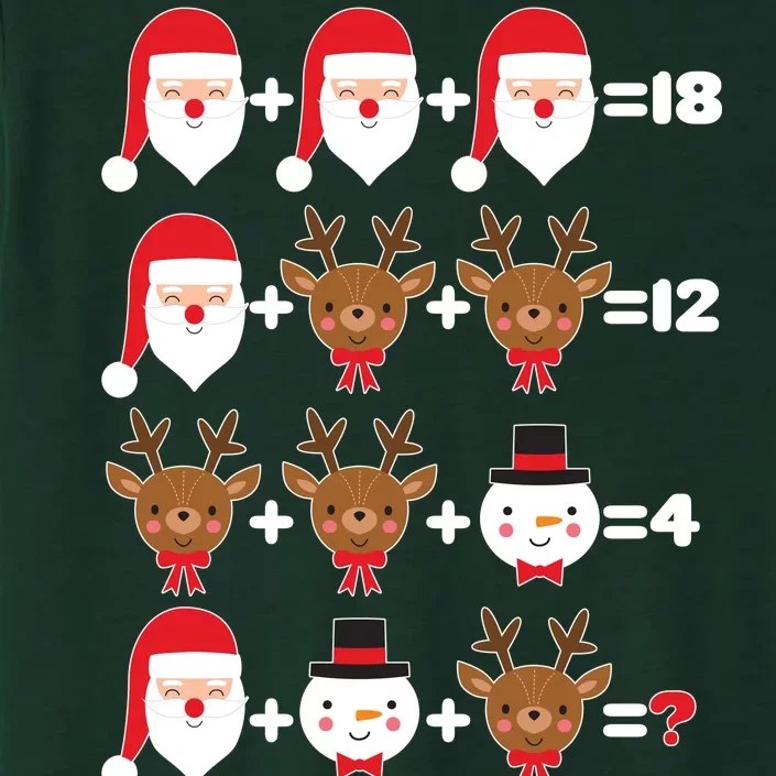 Christmas Math Quiz ChromaSoft Performance T-Shirt