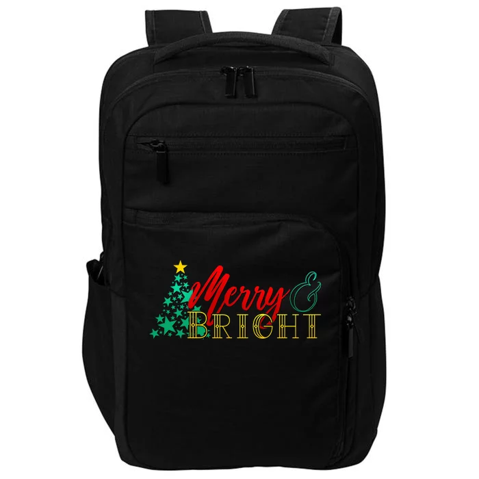 Christmas Merry & Bright Impact Tech Backpack